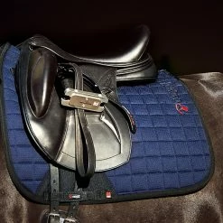 Catago Fir-Tech Dressage Saddle Pad -Farm House Tack Sales Shop 471026 Fir Tech.Dressage.Pad Nvy 01