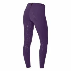 Kerrit Women's Ice Fil Full Seat Tech Tight -Farm House Tack Sales Shop 50163 Kerrits Ice.Fil .Full .Seat .Tech .Tight Huckleberry Side