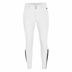 Kerrits Women's Affinity Ice Fil Full Seat Breech -Farm House Tack Sales Shop 50423 Kerrits Affinity.Ice .Fil .Full .Seat .Breech White Front