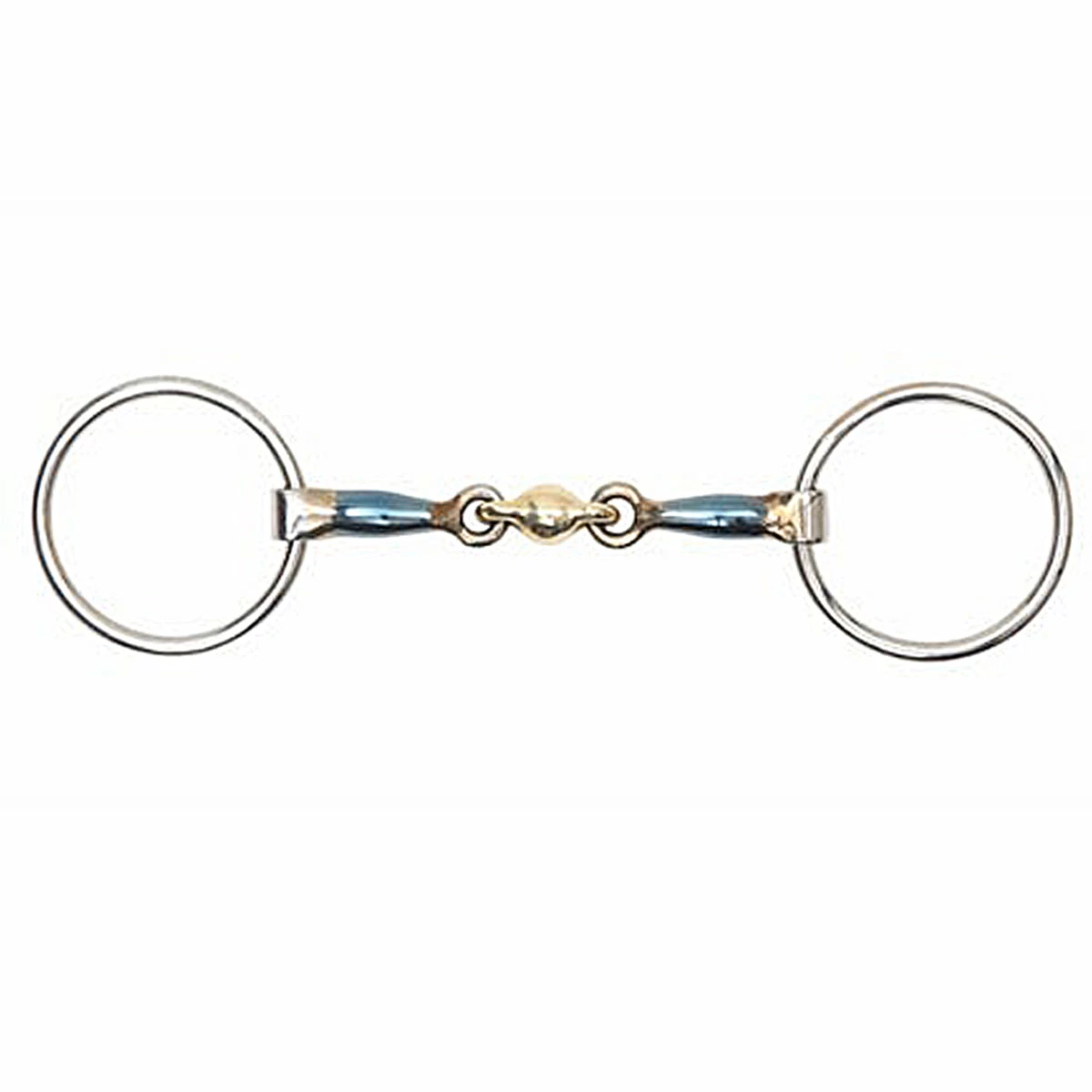 Shires Blue Sweet Iron Loose Ring With Lozenge Bit 1 Shires Blue Sweet Iron Loose Ring With Lozenge Bit