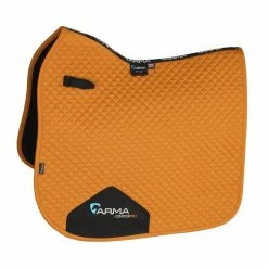 Shires Arma Dressage Saddle Pads -Farm House Tack Sales Shop 5270 shires saddle.pad mustard