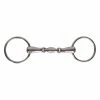 Korsteel Stainless Steel Oval Link Loose Ring Snaffle Bit