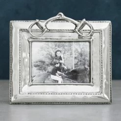Beatriz Ball Equestrian Snaffle Bit Picture Frame 6 Beatriz Ball Equestrian Snaffle Bit Picture Frame -Farm House Tack Sales Shop 6729 Beatrice.Ball Equestrian.Snafle.Bit .Frame 5.7
