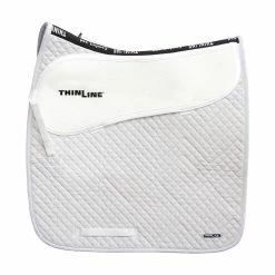 ThinLine Cotton Quilted Square Dressage Saddle Pad