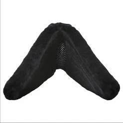 ThinLine Trifecta Half Pad With Sheepskin Rolls 22 ThinLine Trifecta Half Pad With Sheepskin Rolls -Farm House Tack Sales Shop 7416 trifecta.half .pad .w.sheepskin.rolls blk edge