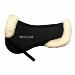 ThinLine Trifecta Half Pad With Sheepskin Rolls 24 ThinLine Trifecta Half Pad With Sheepskin Rolls -Farm House Tack Sales Shop 7416 trifecta.half .pad .w.sheepskin.rolls natural 2