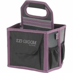 Aubrion Grooming Tote Cover 8 Aubrion Grooming Tote Cover -Farm House Tack Sales Shop 7706 Aubrion.Mini .Grooming.Bag Plum