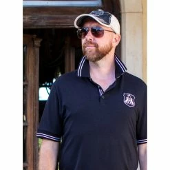 Goode Rider Baseball Cap -Farm House Tack Sales Shop 8888 GR Baseball.Cap Black.Khaki Man