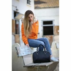 Penelope Etretat Handbag -Farm House Tack Sales Shop 936100002 French.EQ Penelope Etretat.Handbag Black LS