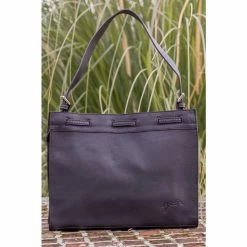 Penelope Pauline Purse -Farm House Tack Sales Shop 936206002 French.EQ Penelope Pauline Handbag Front Black