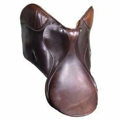 Thoroughbred Badminton 17" All Purpose Used Saddle -Farm House Tack Sales Shop A232 Thoroughbred Badminton 17in AP Brwn 07