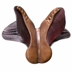 Thoroughbred Badminton 17" All Purpose Used Saddle -Farm House Tack Sales Shop A232 Thoroughbred Badminton 17in AP Brwn 09
