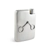 Arthur Court Equestrian Pewter Flask