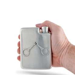 Arthur Court Equestrian Pewter Flask -Farm House Tack Sales Shop AC H143EQ 4