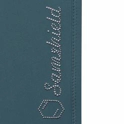 Samshield Women's Adele Metal Dots Knee Grip Breeches -Farm House Tack Sales Shop ADELE METAL DOTS STEEL GREY 03