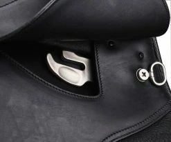 Arena Dressage Saddle With HART -Farm House Tack Sales Shop Arena Dressage Stirrupbar Black