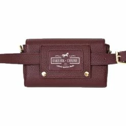 Oakbark & Chrome Rider Belt Bag 49 Oakbark & Chrome Rider Belt Bag -Farm House Tack Sales Shop BB CAB 101 Oakbark chrome riderbeltbag cabernet7