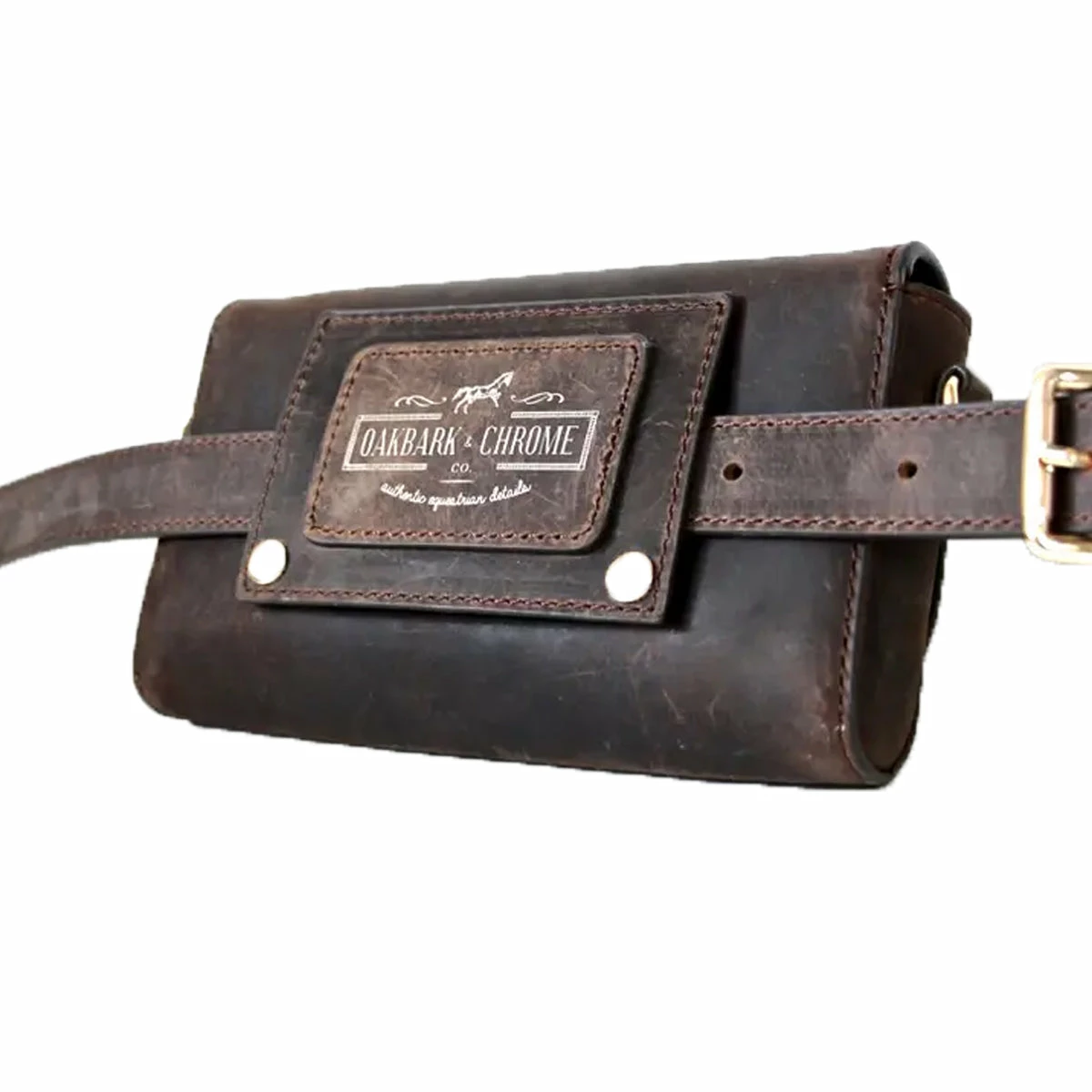 Oakbark & Chrome Rider Belt Bag 2 Oakbark & Chrome Rider Belt Bag - Image 2