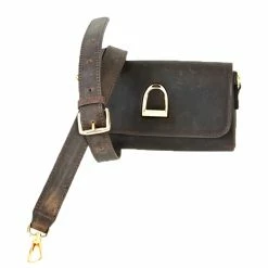 Oakbark & Chrome Rider Belt Bag 36 Oakbark & Chrome Rider Belt Bag -Farm House Tack Sales Shop BB HAV 001 Oakbark chrome Riderbeltbag havana5