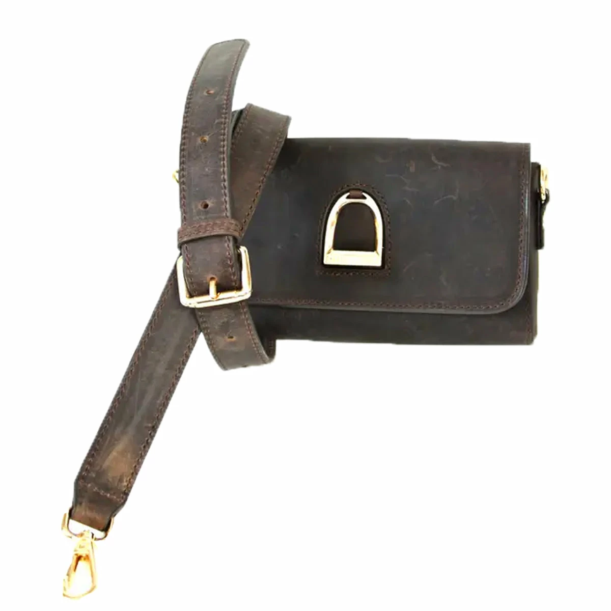 Oakbark & Chrome Rider Belt Bag 7 Oakbark & Chrome Rider Belt Bag - Image 7