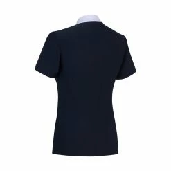 Samshield Women's Bianca Show Shirt 17 Samshield Women's Bianca Show Shirt -Farm House Tack Sales Shop BIANCA NAVY 02
