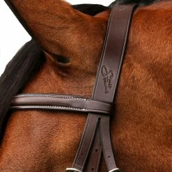 Equiline Scott Stewart Hunter Bridle -Farm House Tack Sales Shop BJ150 EQline Scott.Stewart.Hunter.Bridle Brown Logo