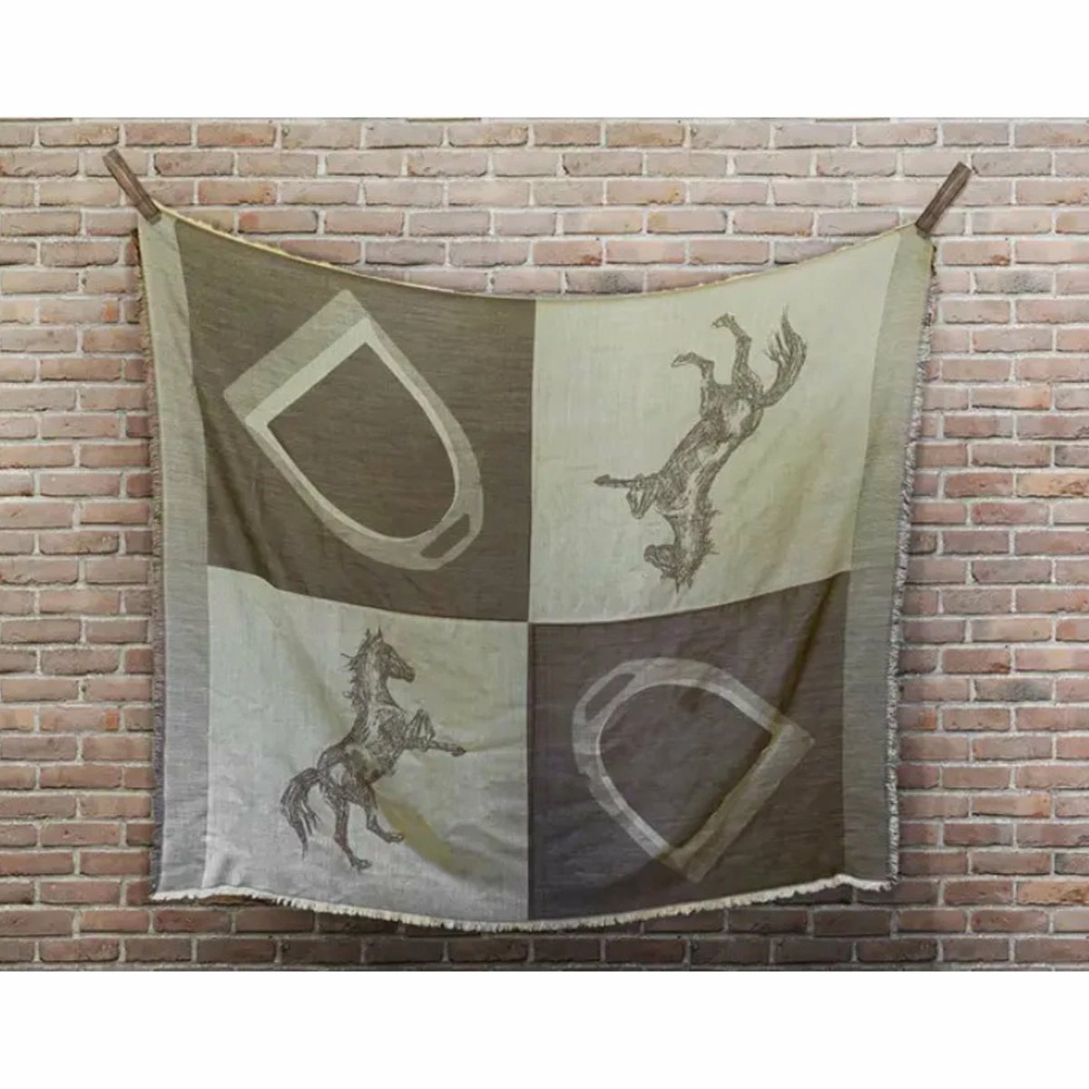 Oakbark & Chrome Blanket Scarf 3 Oakbark & Chrome Blanket Scarf - Image 3