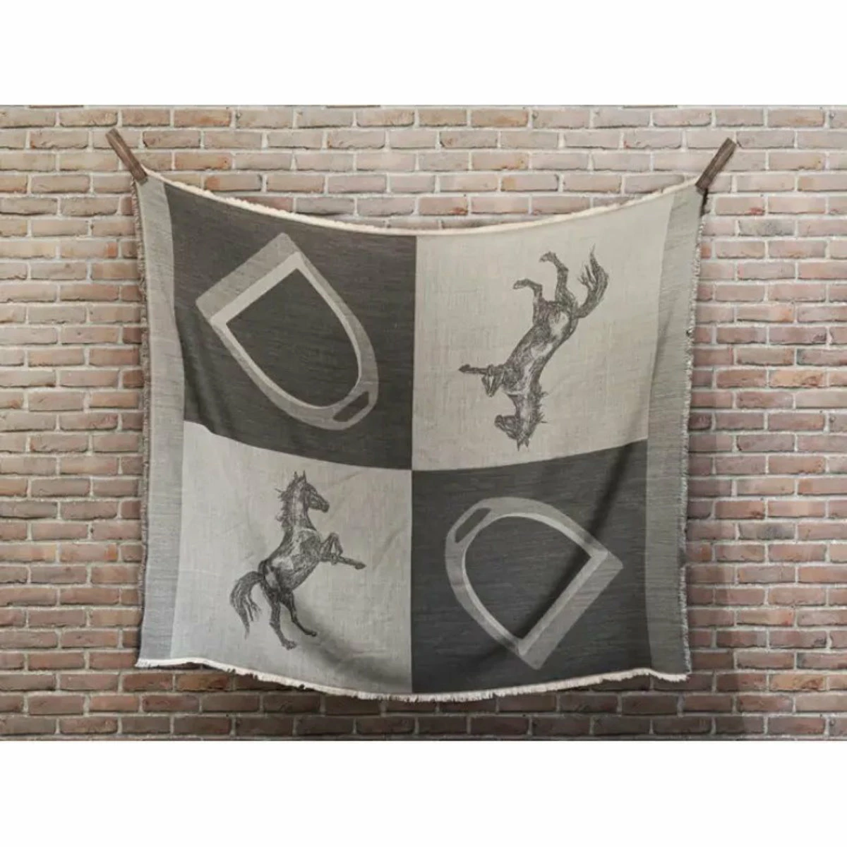 Oakbark & Chrome Blanket Scarf 5 Oakbark & Chrome Blanket Scarf - Image 5