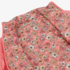 Barbour Girl's Reversible Apia Quilted Jacket -Farm House Tack Sales Shop Barbour Girls.Reversible.Coraline.Quilted.Jacket Pink.Punch Retro.Floral GQU0121PI17 07