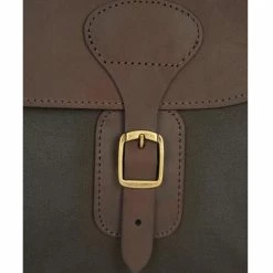 Barbour Wax Leather Briefcase -Farm House Tack Sales Shop Barbour Wax.Leathe.Briefcase Olive Buckle