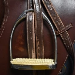 Bates Caprilli 16 1/2" Used Close Contact Saddle -Farm House Tack Sales Shop C1219 Bates Caprilli 16.5in Med Xchangeable Reg Brwn 01
