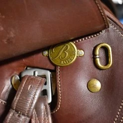 Bates Caprilli 16 1/2" Used Close Contact Saddle -Farm House Tack Sales Shop C1219 Bates Caprilli 16.5in Med Xchangeable Reg Brwn 09