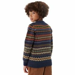 Barbour Boy's Case Fair Isle Crew 10 Barbour Boy's Case Fair Isle Crew -Farm House Tack Sales Shop CKN0084NY72 Barbour Boys.Case .Fair .Isla .Crew .Sweater Back
