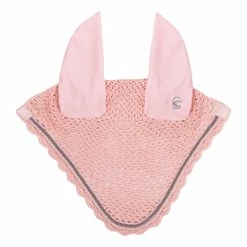 Cavallo Jill Fly Hood -Farm House Tack Sales Shop CVL 4661 JinaHalter.brightsalmon