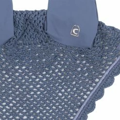 Cavallo Jill Fly Hood -Farm House Tack Sales Shop CVL 4661 JinaHalter.midnightblue2