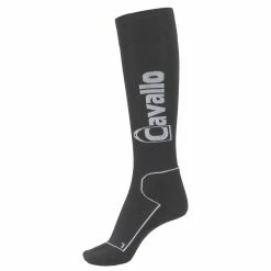 Cavallo Simo Socks -Farm House Tack Sales Shop Cavallo Simo.Socks Shadow.Grey A001021 V SGW 01