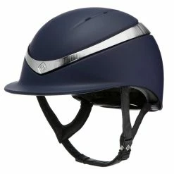 Charles Owen Halo With MIPS - Custom Helmet -Farm House Tack Sales Shop Charles.Owen Halo Midnight.Matte .Platinum
