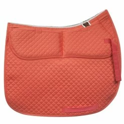 ECP Quilted Correction Dressage Pad -Farm House Tack Sales Shop Cotton Correction Dressage pad fusion coral 41255.1573839009.1280.1280