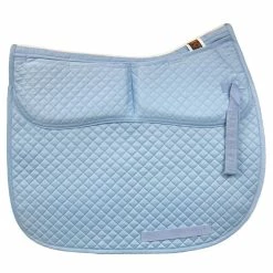 ECP Quilted Correction Dressage Pad -Farm House Tack Sales Shop Cotton Correction Dressage pad light blue 67822.1573839009.1280.1280