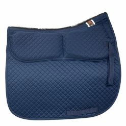 ECP Quilted Correction Dressage Pad -Farm House Tack Sales Shop Cotton Correction Dressage pad navy blue 02953.1573839010.1280.1280
