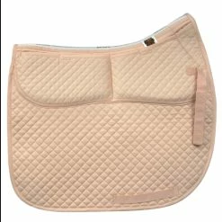 ECP Quilted Correction Dressage Pad -Farm House Tack Sales Shop Cotton Correction Dressage pad pale peach 82152.1573839009.1280.1280