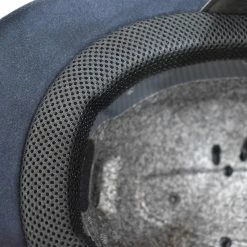 Samshield Custom Miss Shield Blue Alcantara Helmet -Farm House Tack Sales Shop Custom Samshield Miss.Shield Helmet Suede Navy 19