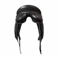 Euroriding Diamont 17.5" Used Dressage Saddle -Farm House Tack Sales Shop D557 Euroriding Diamant 17.5 med stand 02086630 Blk 7