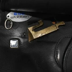 Stubben Genesis CL 17 1/2" Used Dressage Saddle -Farm House Tack Sales Shop D574 Stubben Genesis CL 17.5in 29 Long BLk 01