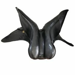 JRD Saddlery Bella 17" Used Dressage Saddle -Farm House Tack Sales Shop D586 JRD Bella 17in Reg blk 00