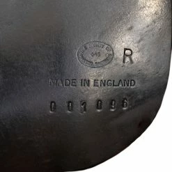 JRD Saddlery Bella 17" Used Dressage Saddle -Farm House Tack Sales Shop D586 JRD Bella 17in Reg blk 02