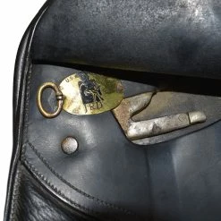 JRD Saddlery Bella 17" Used Dressage Saddle -Farm House Tack Sales Shop D586 JRD Bella 17in Reg blk 03
