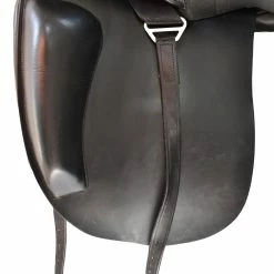 Bliss Of London Loxely LX 17 1/2" Used Dressage Saddle -Farm House Tack Sales Shop D609 Bliss.of .London Loxley.LX 17.5in Used.Dressage.Saddle Black 07