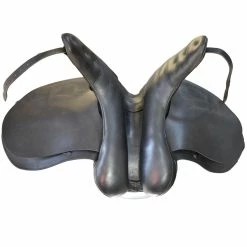 Bliss Of London Loxely LX 17 1/2" Used Dressage Saddle -Farm House Tack Sales Shop D609 Bliss.of .London Loxley.LX 17.5in Used.Dressage.Saddle Black 11