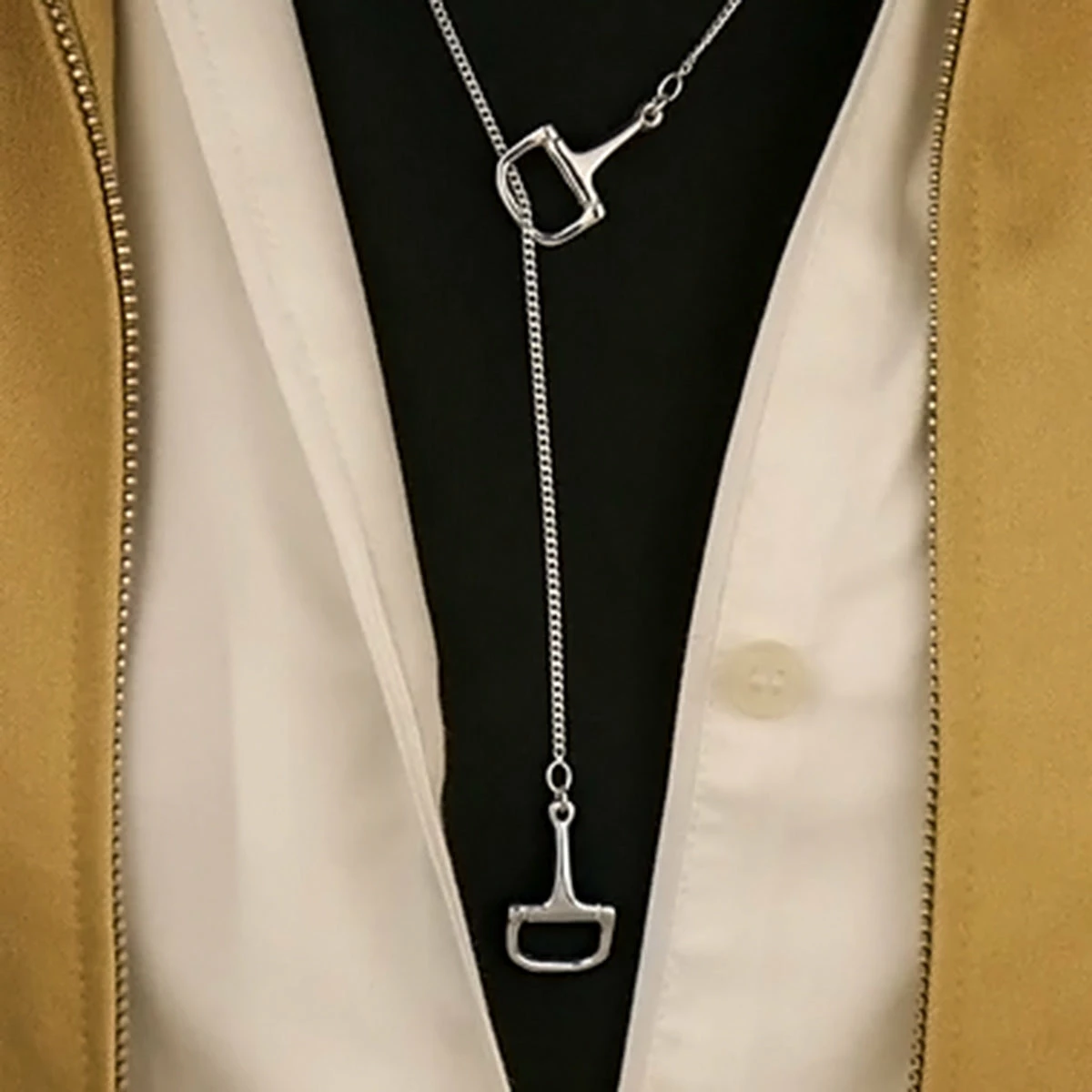 Loriece Dee Bit Lariat Necklace 4 Loriece Dee Bit Lariat Necklace - Image 4